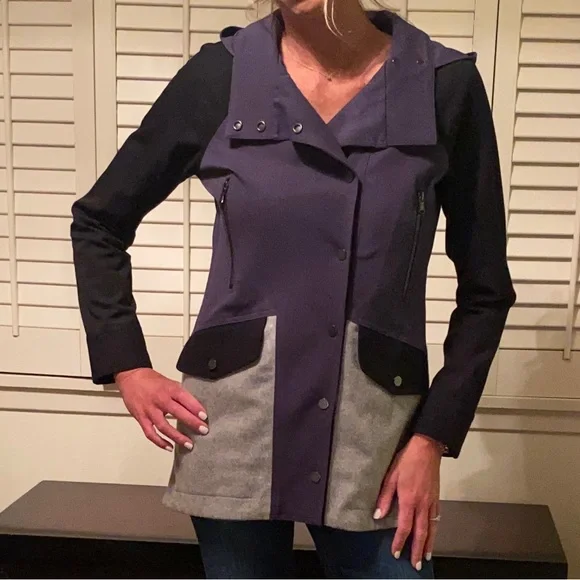 Veronica Beard wool and cashmere hooded jacket/coat - Picture 6 of 12